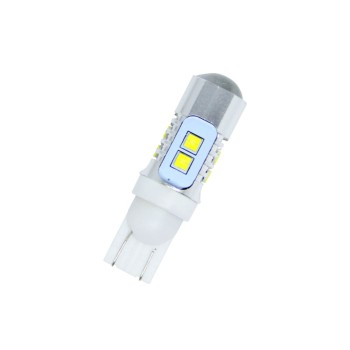 Led λάμπα τύπου Τ10 10W με 10 le 2323 σε 1W Cree και προτζέκτορα - 1τμχ.