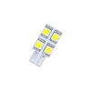 Led λάμπα τύπου Τ10 με 4 SMD led από τη μία πλευρά - 1τμχ.