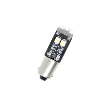 Led λάμπα τύπου BA9S CANBUS με 8 SMD led - εκ διαμέτρου αντίθετα - 1τμχ.