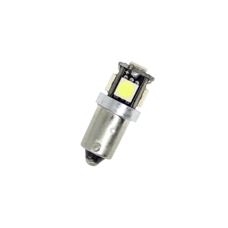 Led λάμπα τύπου BA9S CANBUS με 5 SMD led - 1τμχ.