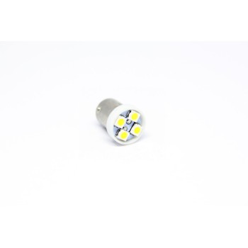 Led λάμπα τύπου BA9 με 4 SMD led - 1τμχ.