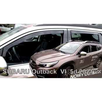 Ανεμοθραύστες για Subaru Outback (2021+) 5 πορτο -  4τμχ. εμπρός και πίσω