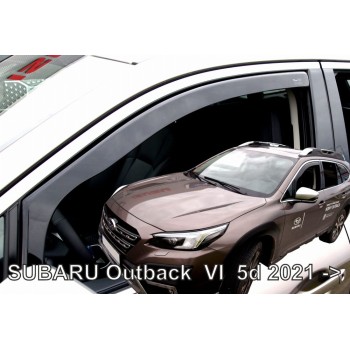 Ανεμοθραύστες για Subaru Outback (2021+) 5 πορτο - 2τμχ. εμπρός