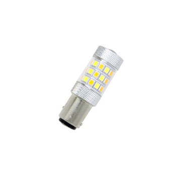 Led λάμπα BAY15D με 42 led και προτζέκτορα - συνδυαστική για φλας και φώτα ημέρας - 1τμχ.