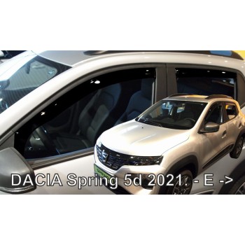 Ανεμοθραύστες για Dacia Spring Electric (2021+) 5 πορτο - 4τμχ. εμπρός και πίσω