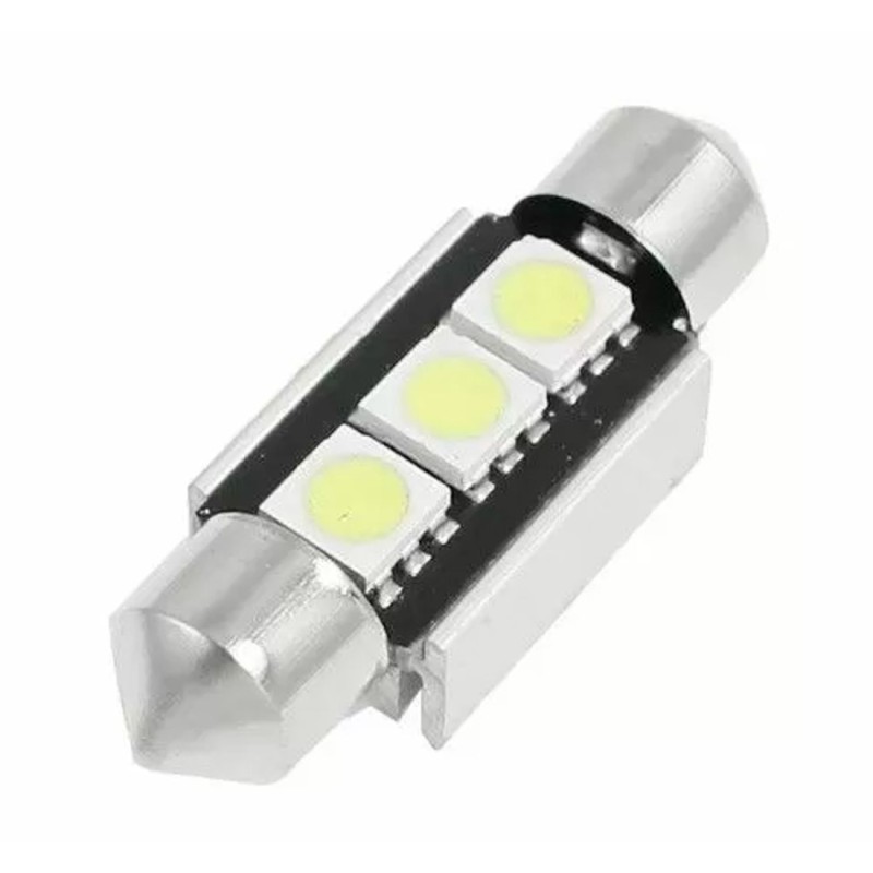 Led λάμπα πλαφονιέρας 42mm 3smd 5050 canbus - 1 τμχ.