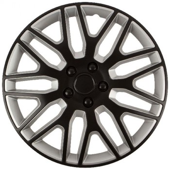 Τάσια Versaco Dakar Black / Silver - 16" σετ - 4τμχ.