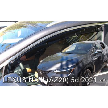 Ανεμοθραύστες για Lexus NX II (AZ20) (2021+) 5 πορτο - 2τμχ. εμπρός