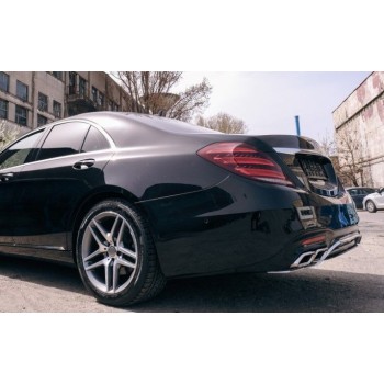 Body kit σετ προφυλακτήρες για Mercedes W222 S-class (2013-2020) - AMG S63 design με μπούκες