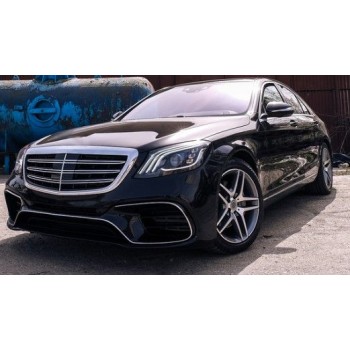 Body kit σετ προφυλακτήρες για Mercedes W222 S-class (2013-2020) - AMG S63 design με μπούκες