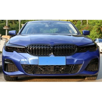 Μάσκα για BMW G20 (2018+) - γυαλιστερή Διπλή - 2τμχ.