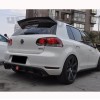 Αεροτομή οροφής για Volkswagen Golf 5 (2003-2008) - GTI / Opel Astra H (2004-2008) GTC - μαύρη γυαλιστερή