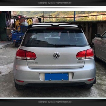 Αεροτομή οροφής για Volkswagen Golf 6 (2008-2013) - OTR Style - μαύρη γυαλιστερή