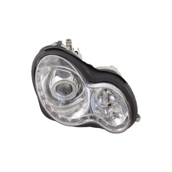 Φανάρια εμπρός led για Mercedes C-CLASS W203 (2000-2004) , με λάμπες (Η1) - σετ 2τμχ.