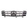 Μάσκα για Mercedes  ML W164 (2005-2008) - μαύρη με πλαίσιο χρωμίου