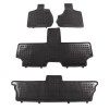 Λαστιχένια πατάκια Rezaw Plast για CHRYSLER Voyager IV (2001-2007) - 7-seater version - τύπου σκαφάκι - 4τμχ.