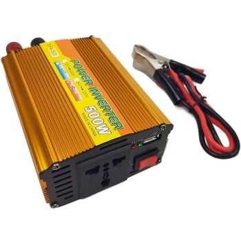 Inverter αυτοκινήτου 12v σε 220v - 500W