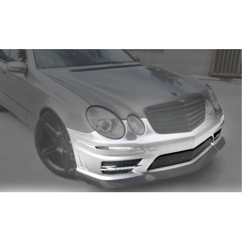 Προφυλακτήρας εμπρός για Mercedes W211 E-Class (2006-2009) - AMG Design με LED φώτα ημέρας