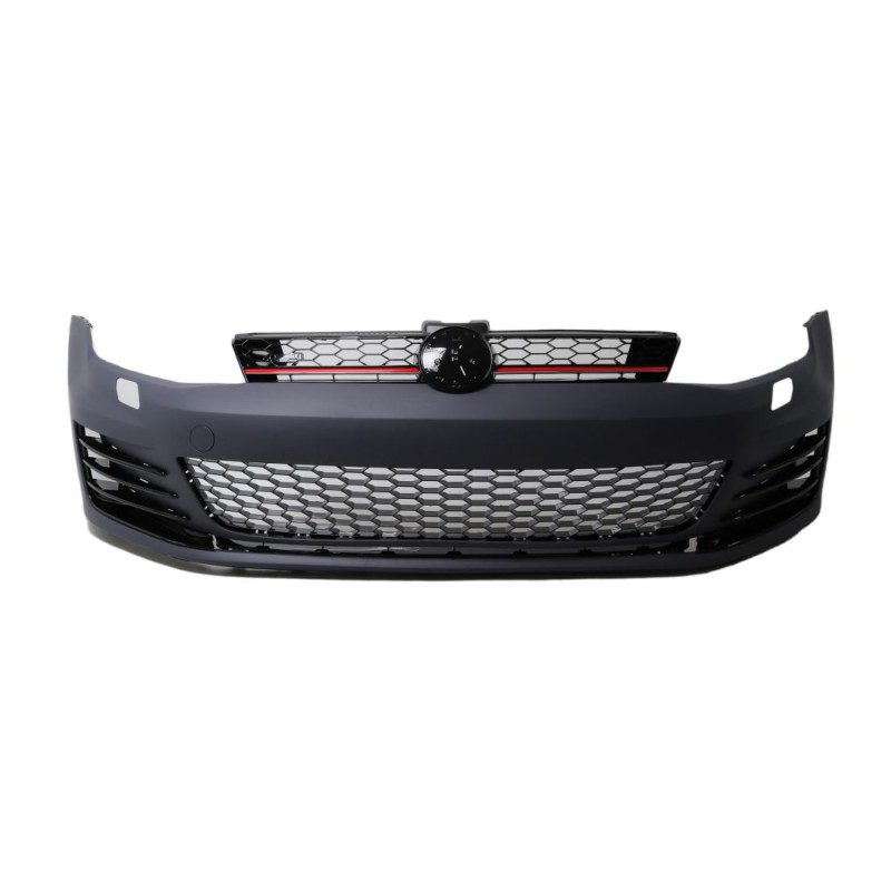 Προφυλακτήρας εμπρός για Vw Golf 7 - GTI Design με μάσκα, με led προβολάκια