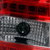 Πίσω φανάρια led για  Jeep Grand Cherokee (1999-2005) - φιμέ - σετ 2τμχ.