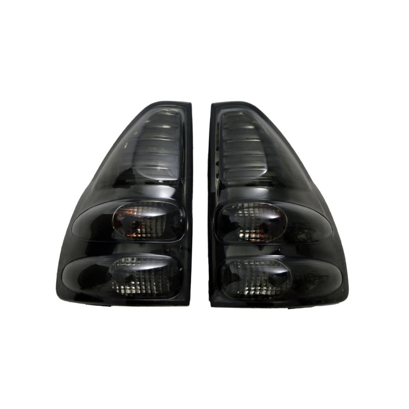 Πίσω φανάρια led για Toyota Land Cruiser 120  (2003-2009) - φιμέ - σετ 2τμχ.