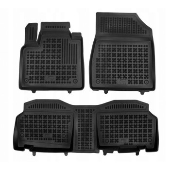 Λαστιχένια πατάκια Rezaw Plast για MERCEDES Citan W420 (2022+) / NISSAN Townstar (2022+) / RENAULT Kangoo III (2021+) - τύπου σκαφάκι - 3τμχ.