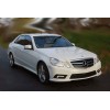 Μάσκα για Mercedes W212 E-Class (2009+) - μάυρη με πλαίσιο χρωμίου