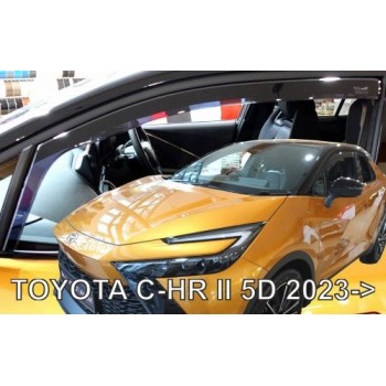 Ανεμοθραύστες για Toyota C-HR (2023+) - 2τμχ. εμπρός