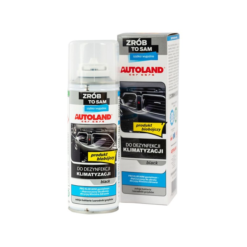 Καθαριστικό σπρέι κλιματιστικού Air conditioning cleaner & freshener 200ml aerosol black