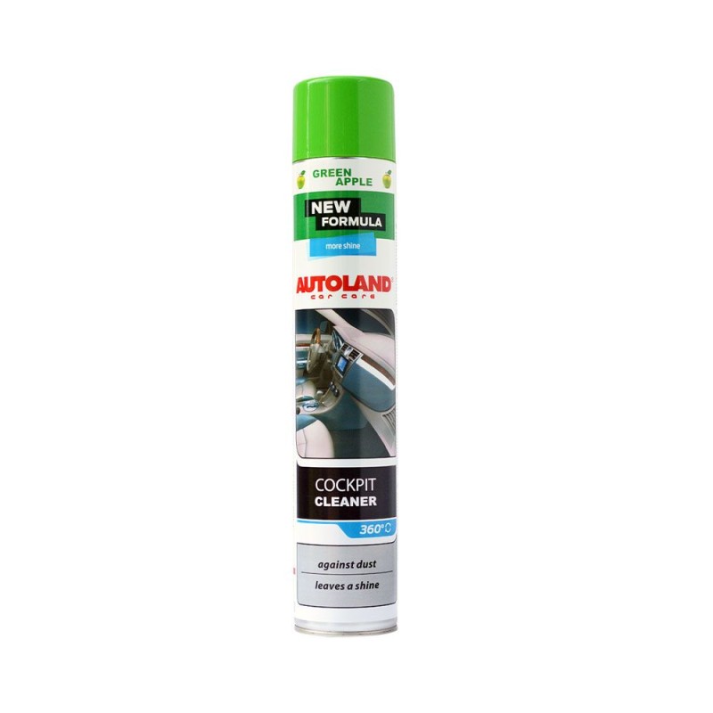 Γυαλιστικό ταμπλό Cockpit cleaner aerosol 750ml green apple