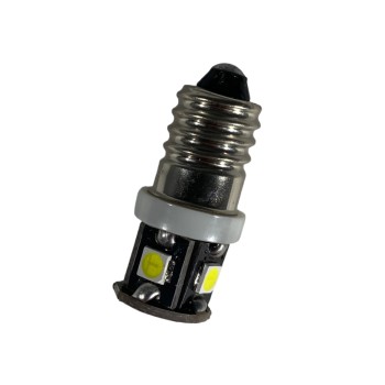 Led λάμπα E10 με 5 led 3030 - 1τμχ.