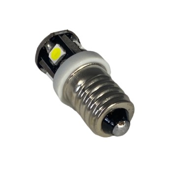 Led λάμπα E10 με 5 led 3030 - 1τμχ.