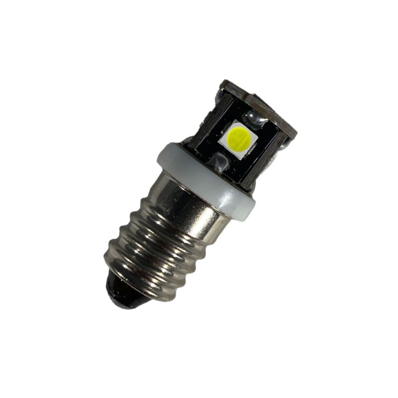 Led λάμπα E10 με 5 led 3030 - 1τμχ.