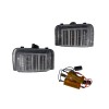 Τρεχούμενα led φλας για καθρέφτες για Fiat Ducato / Citroen Jumper / Promaster (2006-2019) chrome - 2τμχ.