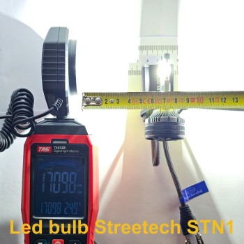 Led λάμπες Η7 Streetech μοντέλο STN1 για μεσαία ή μεγάλα φώτα 170 000 lux , 65 Watt - CANBUS 6000K - 1700% πιό έντονη φωτεινότητα 2τμχ.