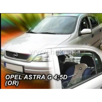 Ανεμοθραύστες για Opel Astra G (1998-2004) sedan - 4 τμχ. εμπρός και πίσω