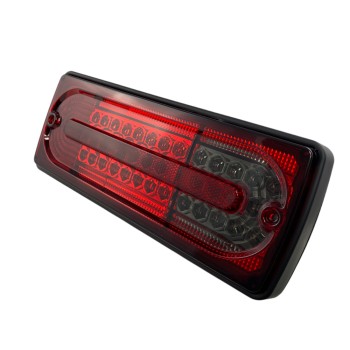 Πίσω φανάρια led για Mercedes W461/W463 G-CLASS (1990-2012) - φιμέ - σετ 2τμχ.