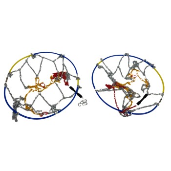 Αντιολισθητικές αλυσίδες 12mm. (μέγεθος 90) για 14", 15", 16", 17", 18"' ζάντες - σετ 2τμχ.