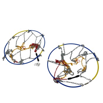 Αντιολισθητικές αλυσίδες 12mm. (μέγεθος 90) για 14", 15", 16", 17", 18"' ζάντες - σετ 2τμχ.