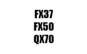 Αντιανεμικά καπό FX37 / FX50  / QX70