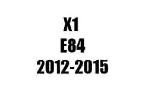X1 E84 (2012-2015)