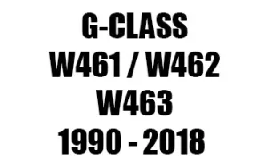 G-CLASS W461 / W462 / W463 (1990 - 2018)