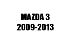 MAZDA 3 (2009-2013)