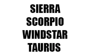 SIERRA / SCORPIO / WINDSTAR / TAURUS
