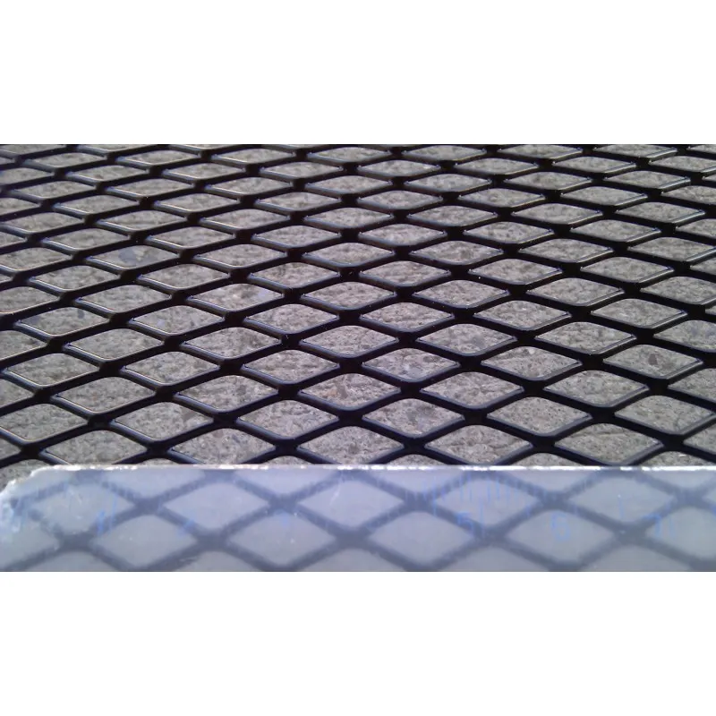Μεταλλική σίτα μαύρη-100x20 cm.