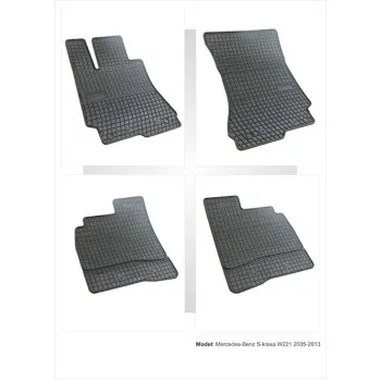 Λαστιχένια πατάκια MERCEDES S-Class W221 (2005-2012) - 4τμχ. Λαστιχένια πατάκια MERCEDES S-Class W221 (2005-2012) - 4τμχ.