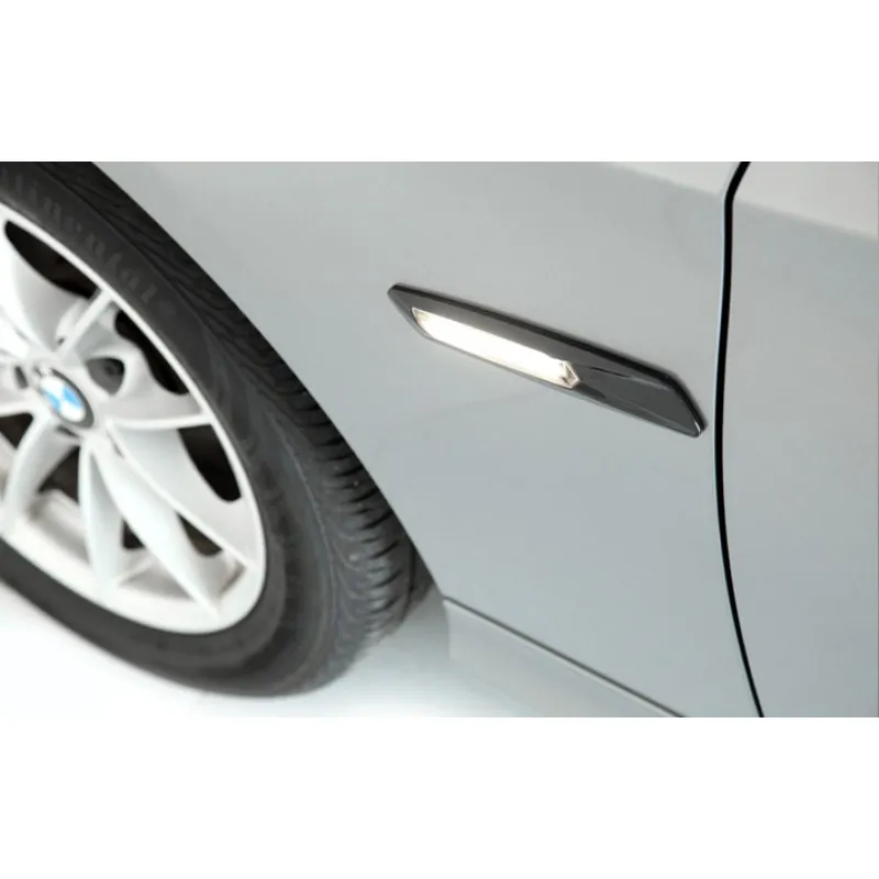 Led φλας BMW E46/E60/E90/E87/X3/F10 -design μαύρο