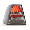 Πίσω φανάρια led Vw Bora sedan - μαύρα - σετ 2τμχ.