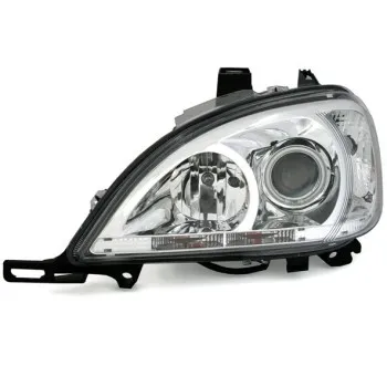 Φανάρια εμπρός Mercedes ML W163 (1998-2001) - με angel eyes , χωρίς λάμπες (Η7) - σετ 2τμχ.