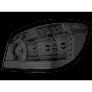 Πίσω φανάρια led BMW E60 (2003-2007) - φιμέ led φλας - σετ 2τμχ.